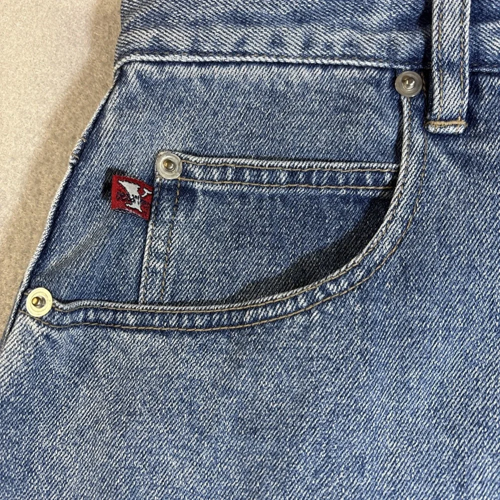 Vintage Y2K Department of Youth Denim Long Skirt Size 16 "We Got The Power" - Picture 2 of 10